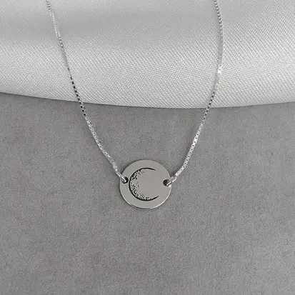 CHOKER REDONDA MEIA LUA